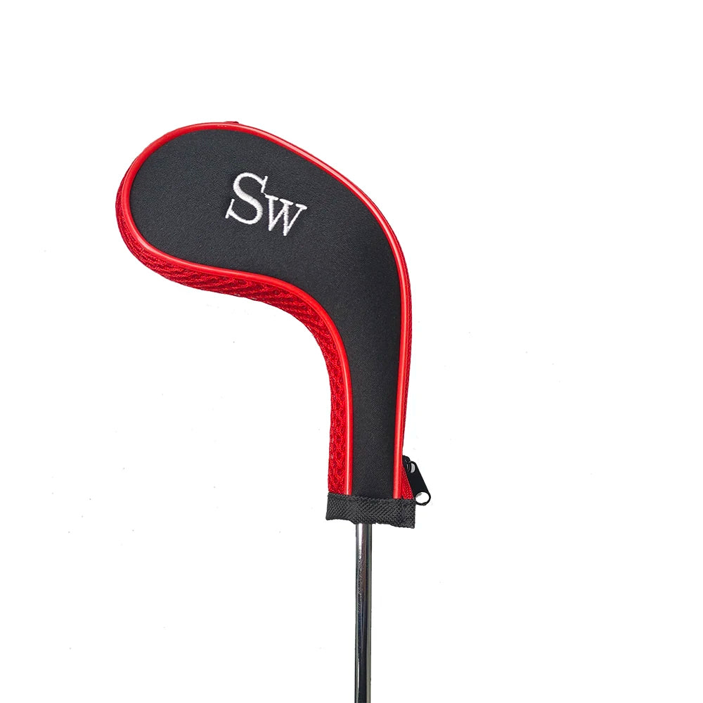 10-Piece Golf Club Head Covers Set